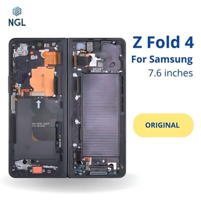 LCD Screen Replacement Assembly with Frame for Samsung Galaxy Z Fold 4
