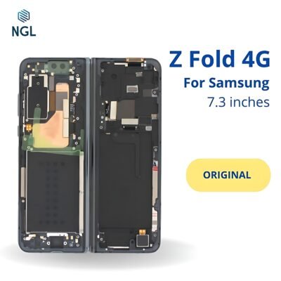 LCD Screen Replacement Assembly with Frame for Samsung Galaxy Z Fold 4G