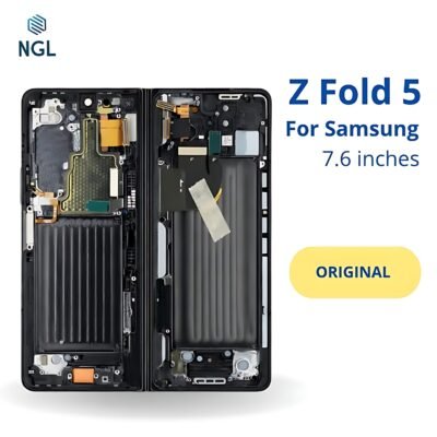 LCD Screen Replacement Assembly with Frame for Samsung Galaxy Z Fold 5