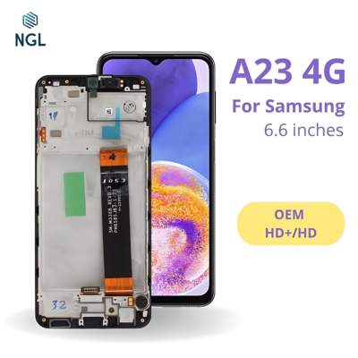 LCD Screen Replacement Assembly with Frame for Samsung Galaxy A23 4G