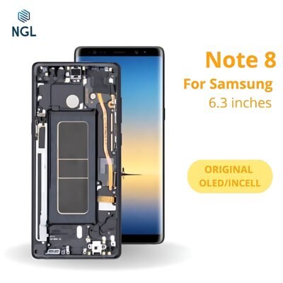 LCD Screen Replacement Assembly with Frame for Samsung Galaxy Note 8